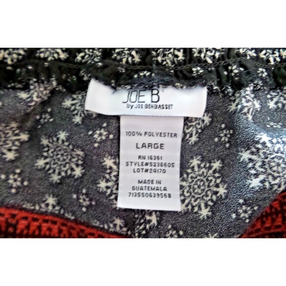 Joe B J Benbasset Women Burgundy Palazzo Pant Size Large Elastic Waist - Picture 2 of 10